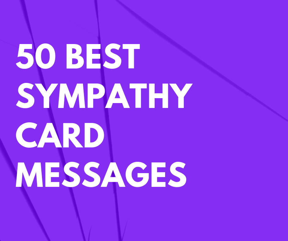 50 Best Sympathy Card Messages for Funeral Flowers - FutureofWorking.com
