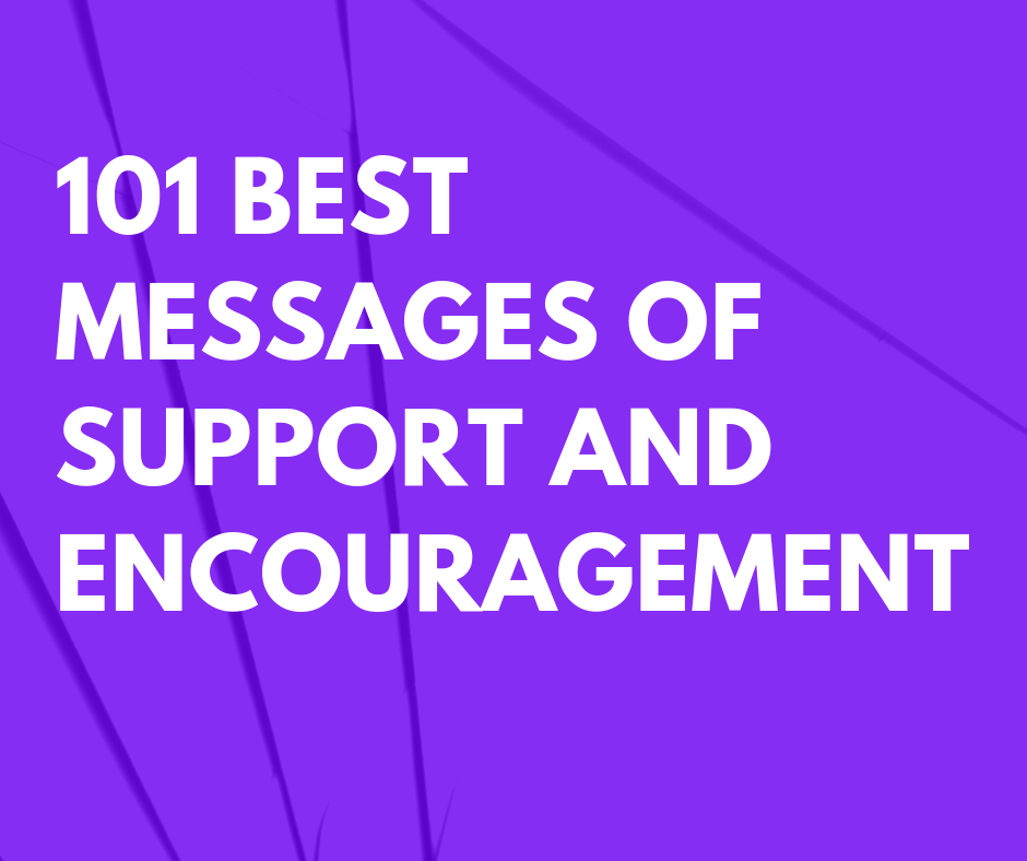 Other Words For Support And Encouragement