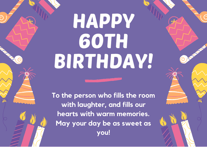 What To Write In A 60th Birthday Card?