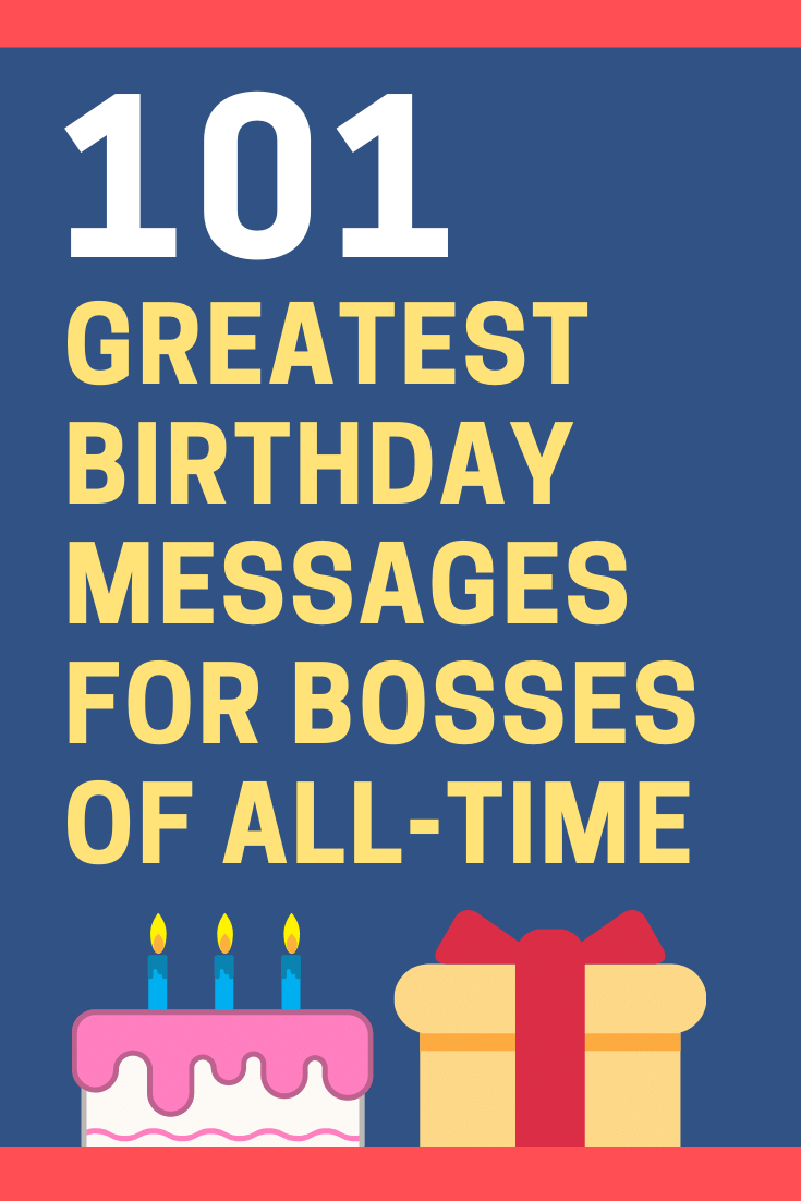 Birthday Messages for Bosses