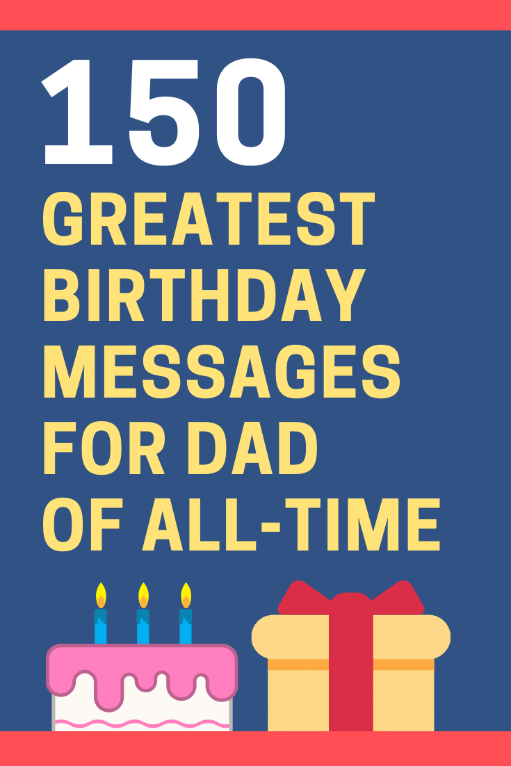 Birthday Messages for Dad