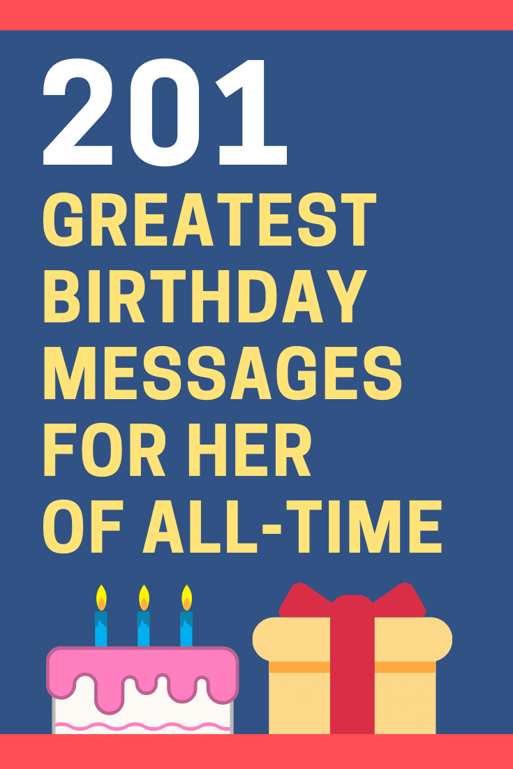 Birthday Messages for Her