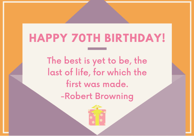 What to Write in a 70th Birthday Card - 40 Original | FutureofWorking.com