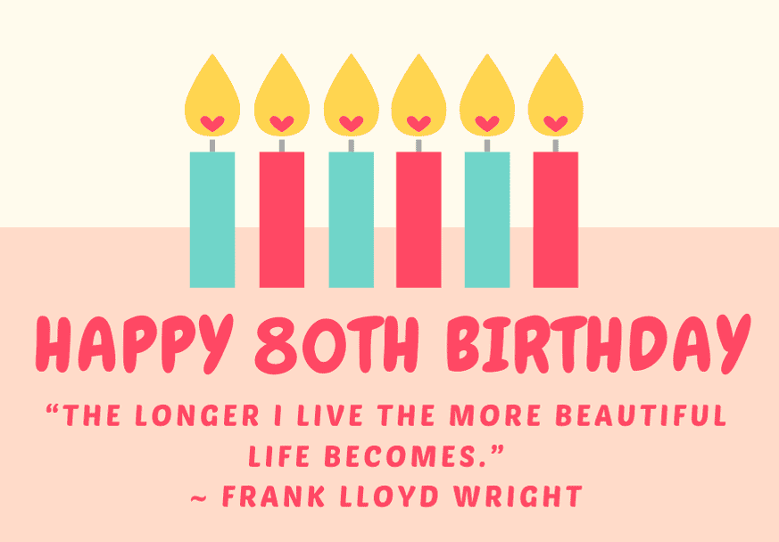 Download 40 Amazing 80th Birthday Messages To Write In A Birthday Card Futureofworking Com