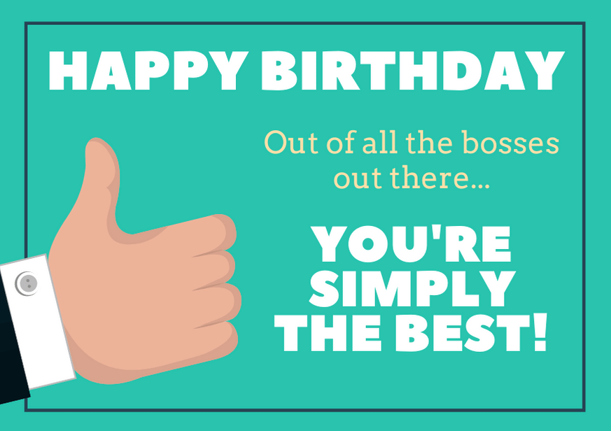 101 Happy Birthday Messages For Bosses With Images Futureofworking Com