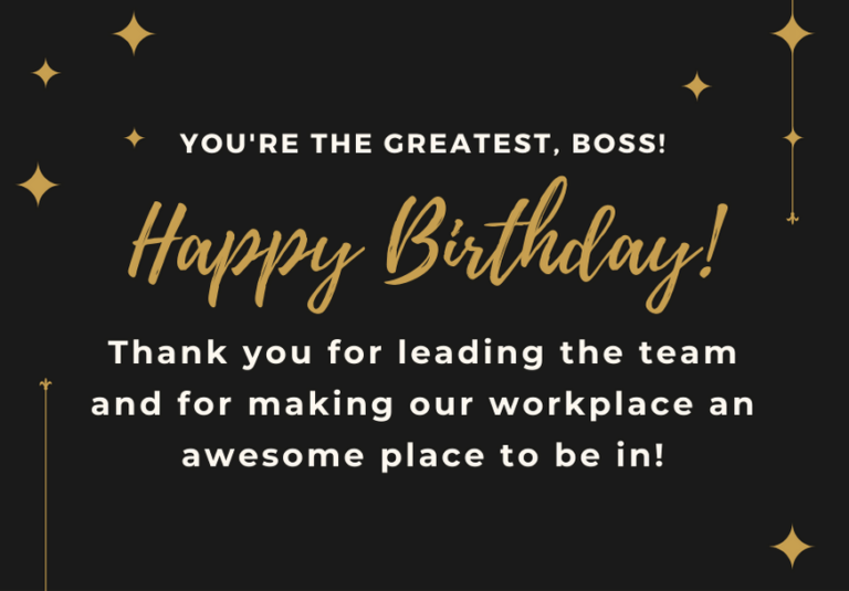 101 Happy Birthday Messages for Bosses with Images | FutureofWorking.com