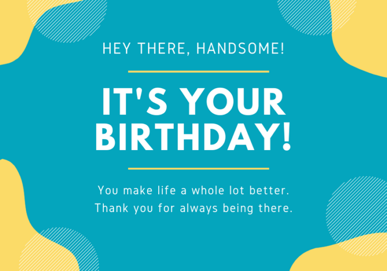 100 Cute Birthday Card Messages for a Boyfriend with Images ...