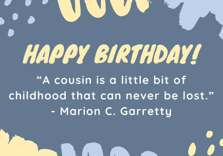 150 Greatest Happy Birthday Cousin Messages of All-Time