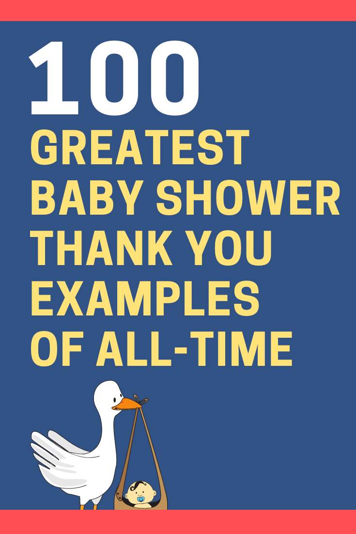 Baby Shower Thank You Wording Examples