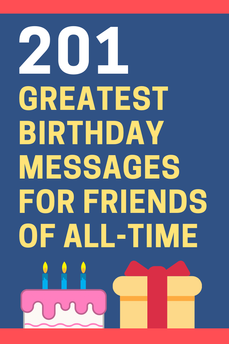 Birthday Messages for Friends