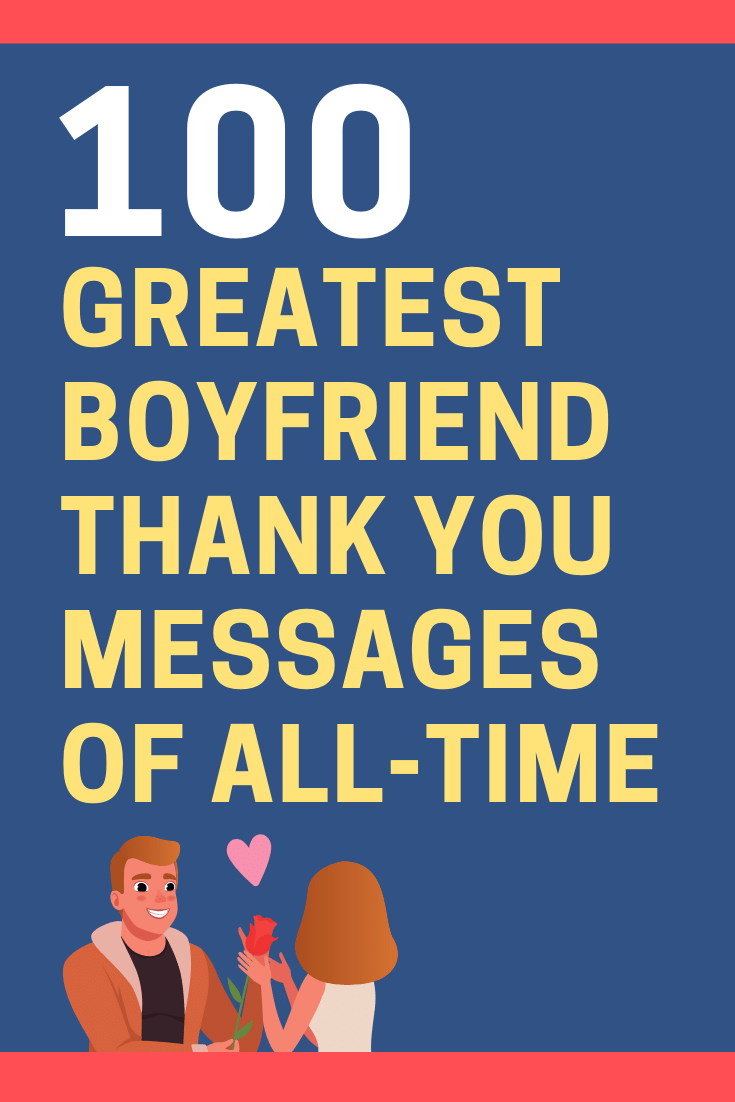 100 Sweet Thank You Boyfriend Messages And Quotes Futureofworking Com