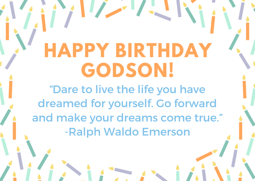 101 Best Happy Birthday Godson Messages and Quotes