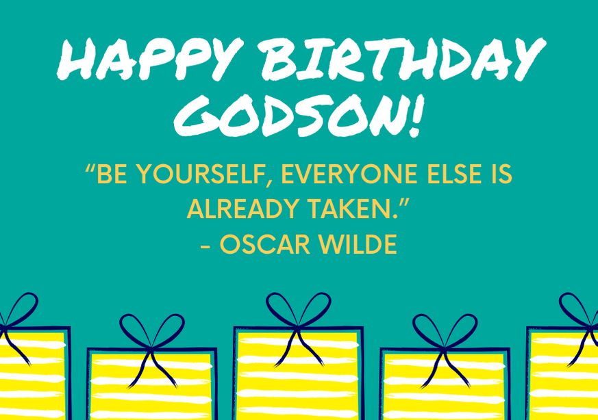 101 Best Happy Birthday Godson Messages and Quotes