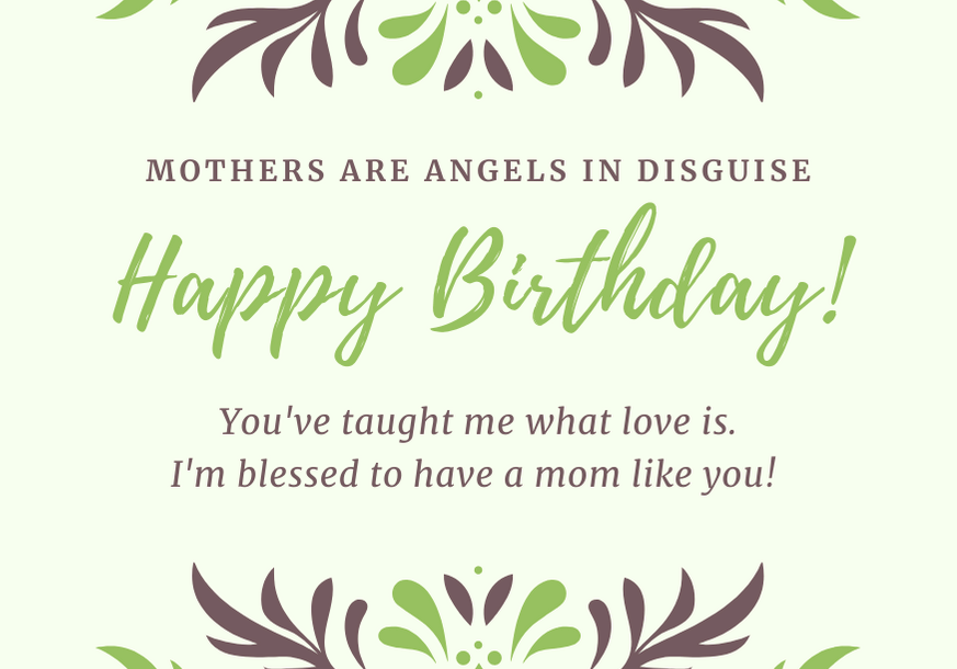 Birthday Greeting Card. To A Very Special Mam on Your Birthday
