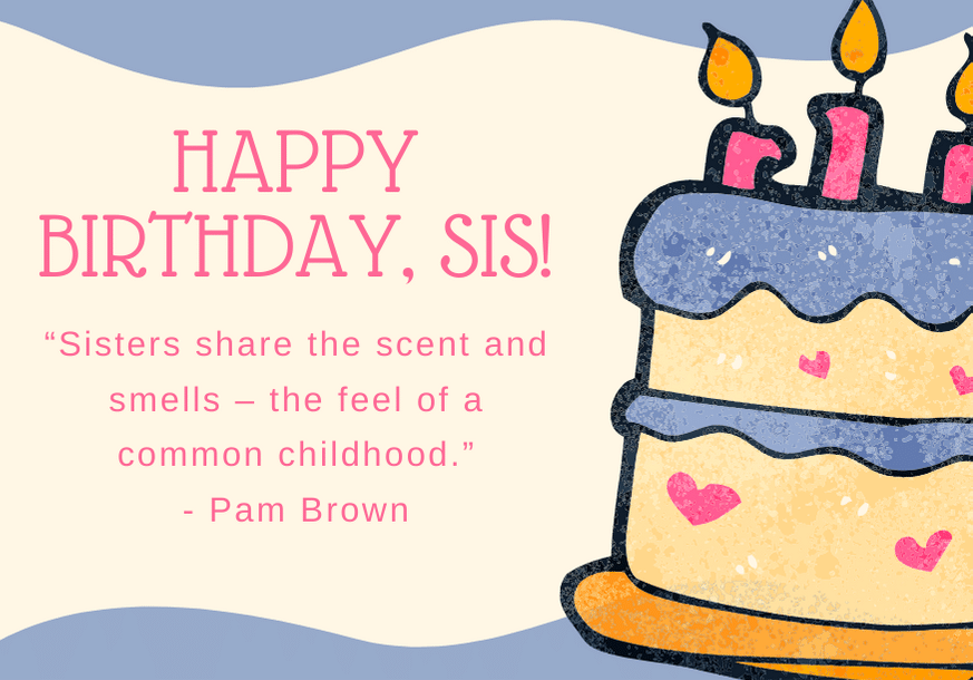 101 Amazing Happy Birthday Sister Messages and Quotes | FutureofWorking.com