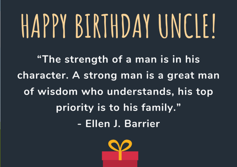 100 Short Happy Birthday Uncle Messages and Quotes