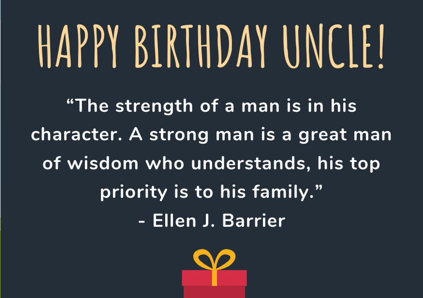 100 Short Happy Birthday Uncle Messages and Quotes | FutureofWorking.com