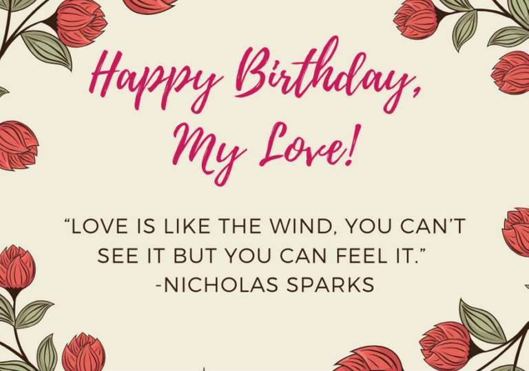 101 Original Birthday Messages for Your Wife That Will Make Her Day