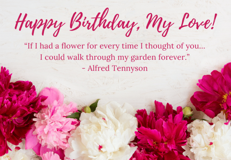 101 Original Birthday Messages for Your Wife That Will Make Her Day