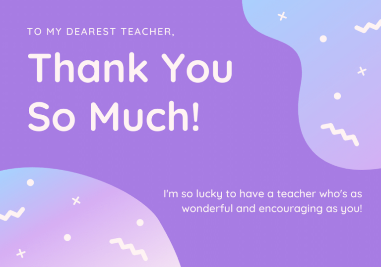 50 Thank You Messages for Preschool Teachers with Quotes