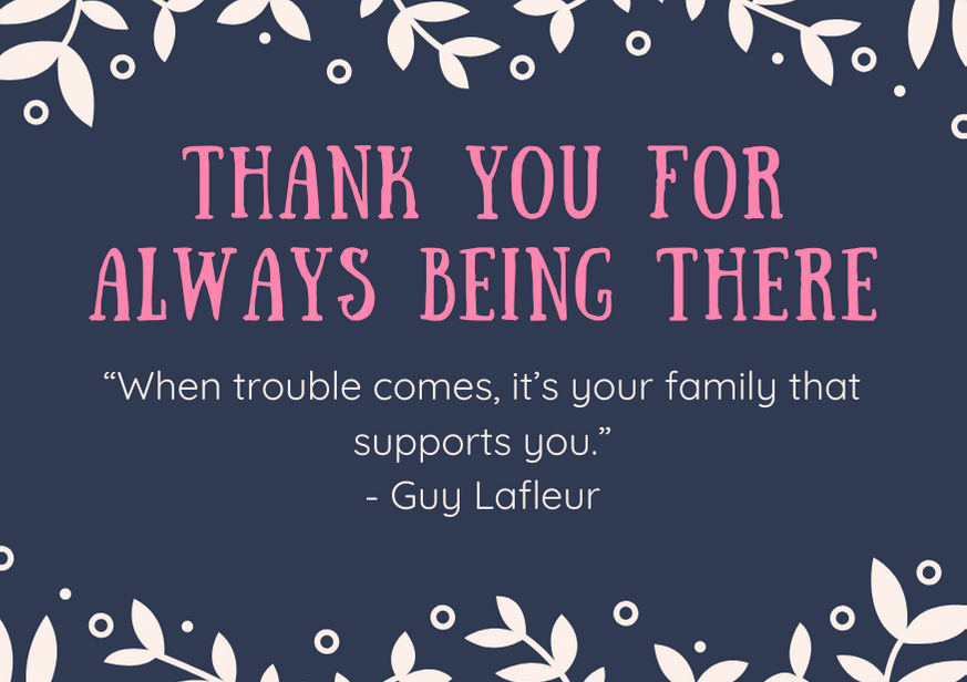 101 Thank You Messages for Family Support with Quotes | FutureofWorking.com