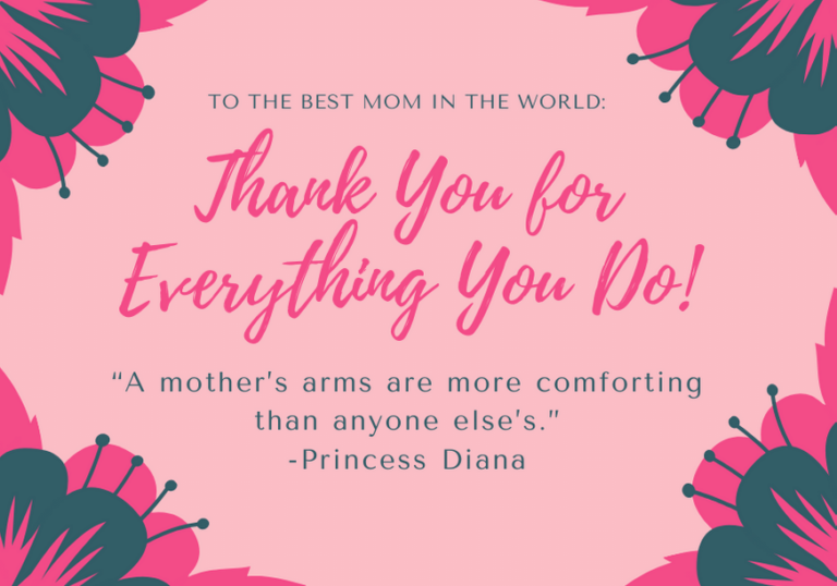 101 Heartfelt Thank You Mom Messages and Quotes | FutureofWorking.com