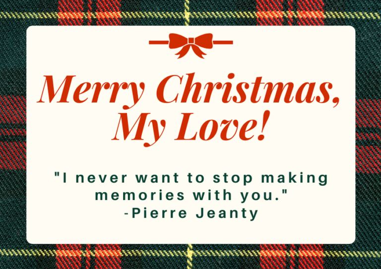 101 Unforgettable Merry Christmas My Love Messages and Quotes
