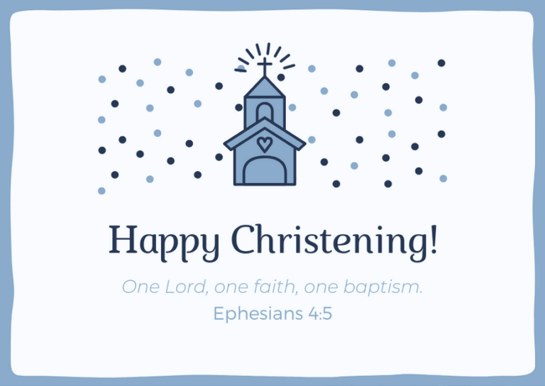 50 Best Christening Card Messages for Baby Dedication