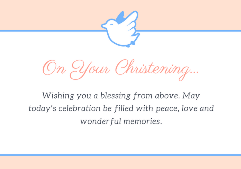 50 Best Christening Card Messages for Baby Dedication | FutureofWorking.com