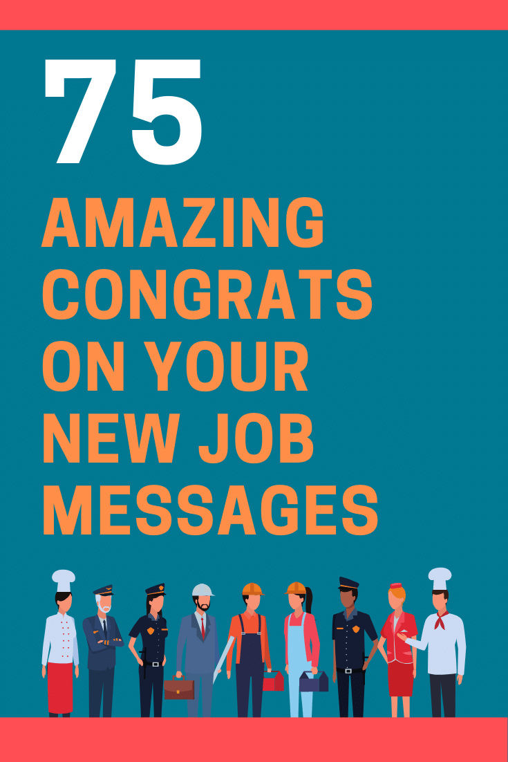 Congratulations on Your New Job Messages and Quotes