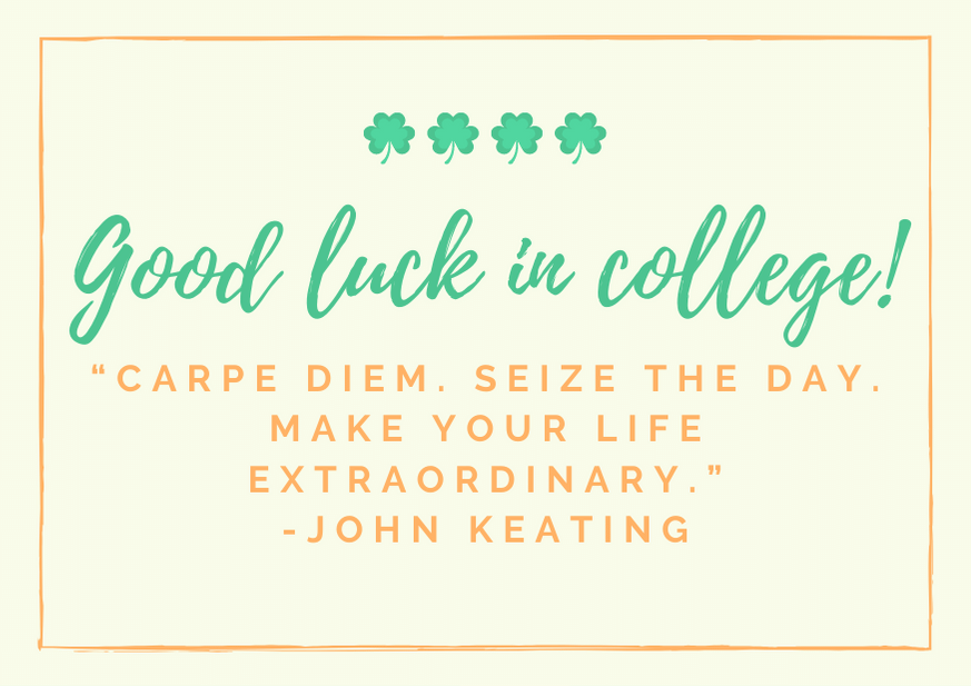 50 Best Good Luck in College Messages and Quotes