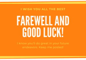 75 Unforgettable Goodbye and Good Luck Messages and Quotes ...