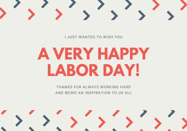 125 Happy Labor Day Messages and Quotes | FutureofWorking.com