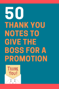 50 Great Thank You Notes to Give the Boss for a Promotion ...