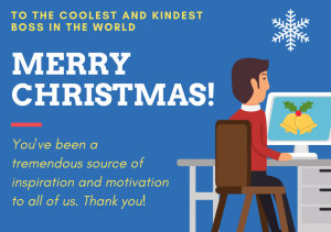 75 Perfect Christmas Messages to your Boss | FutureofWorking.com