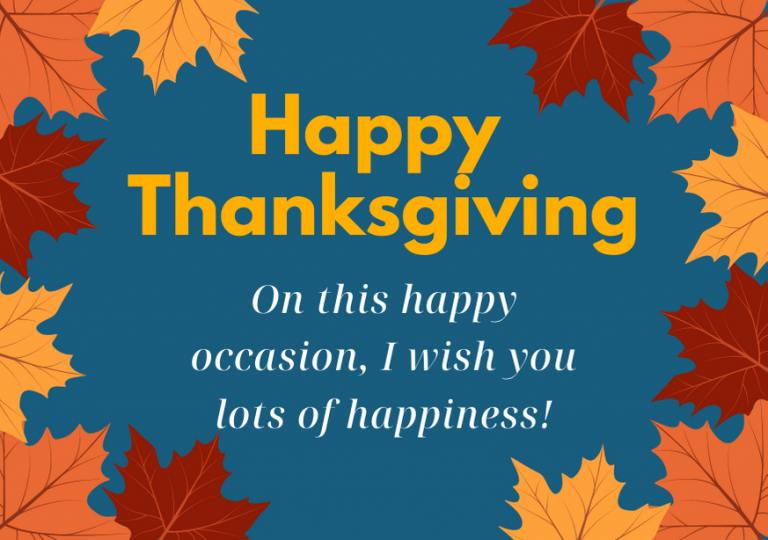 101 Best Happy Thanksgiving Messages and Quotes
