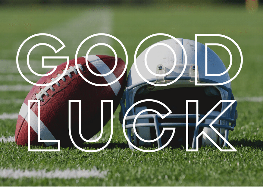 50 Inspiring Good Luck Messages for Football Players | FutureofWorking.com