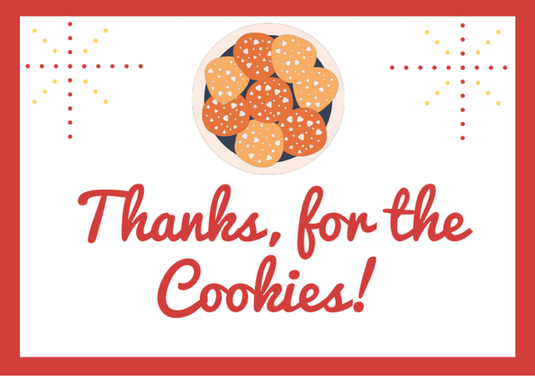 50 Ways to Say Thank You for the Cookies (with a note ...