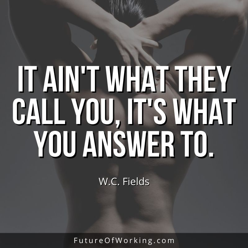 WC Fields Quote